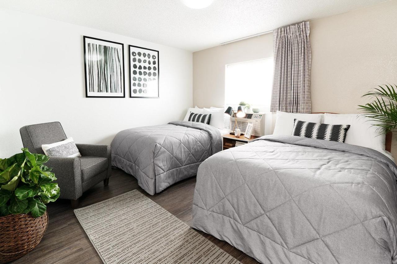 Intown Suites Extended Stay Albuquerque Nm Exteriör bild
